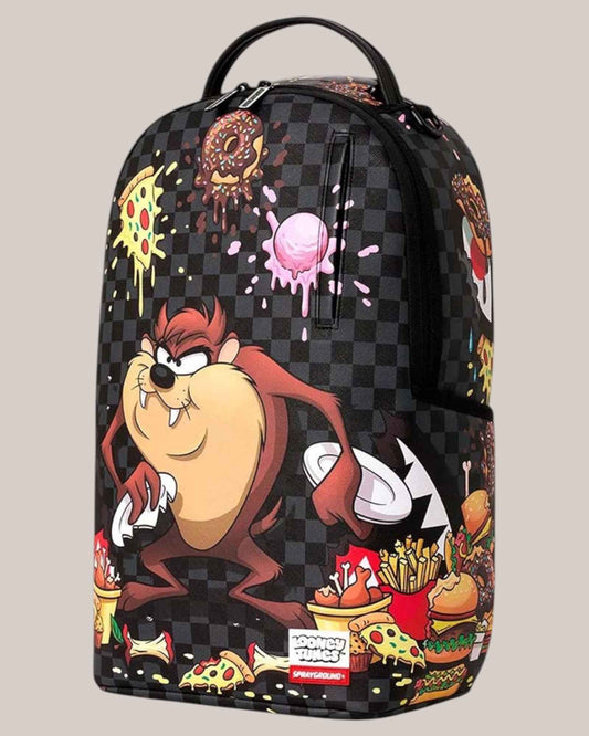Sprayground Looney Tunes Taz Beast Feast Backpack 910B9111NSZ