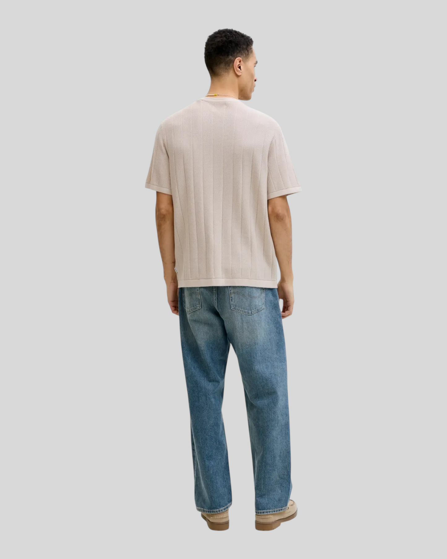 T-Shirt In Maglia Moonbeam