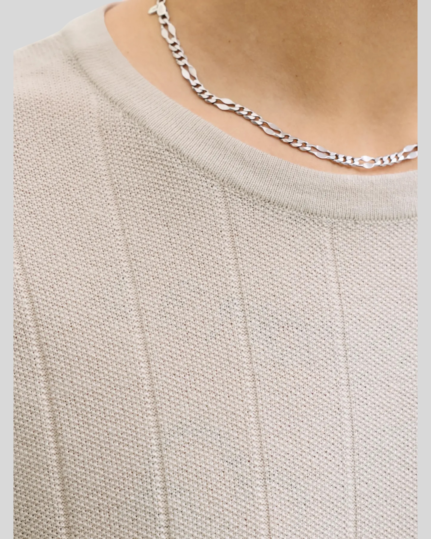 T-Shirt In Maglia Moonbeam