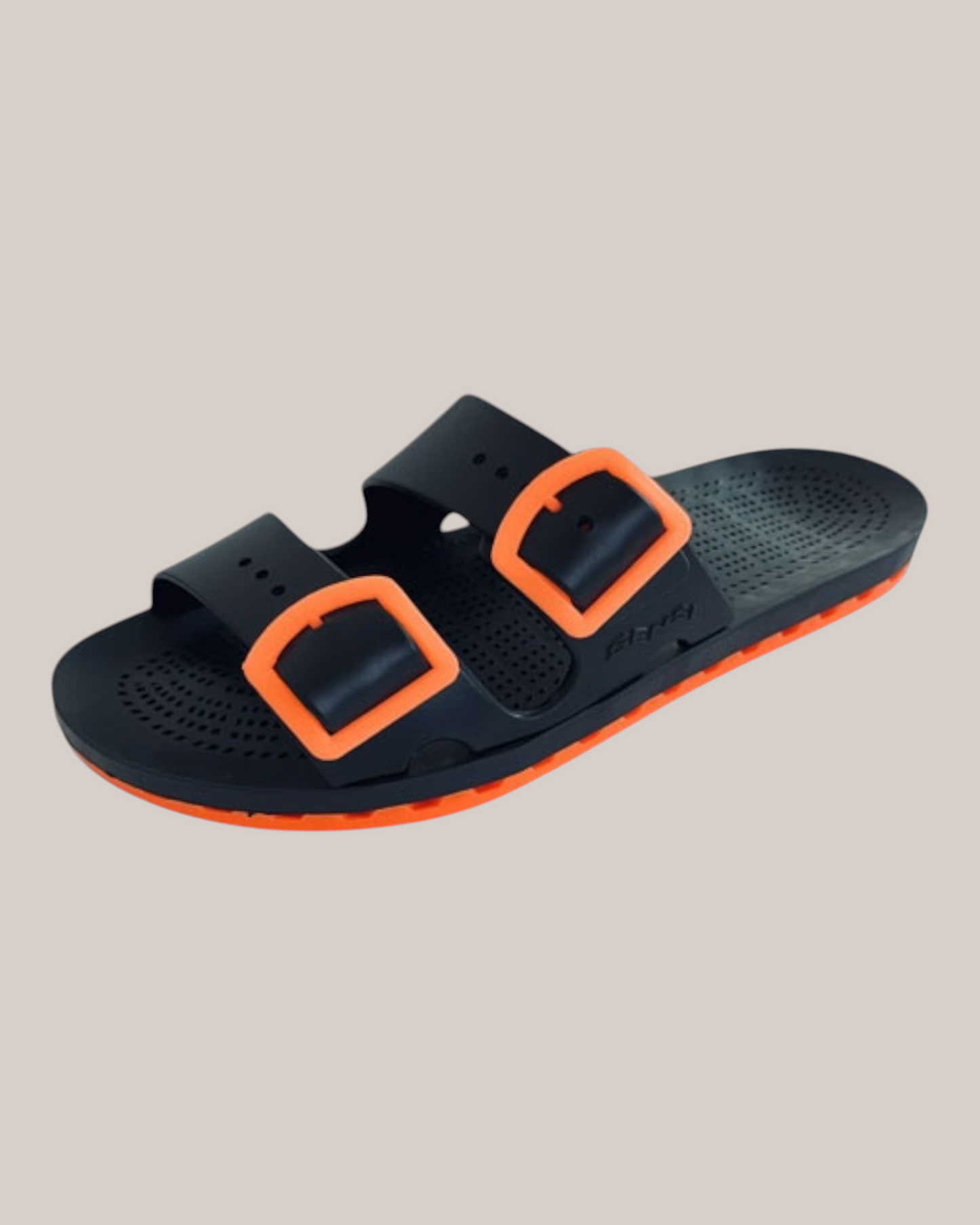Sandali Donna La Jolla Black Fluo 4153/BF Orange Sensi