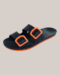 Sandali Donna La Jolla Black Fluo 4153/BF Orange Sensi