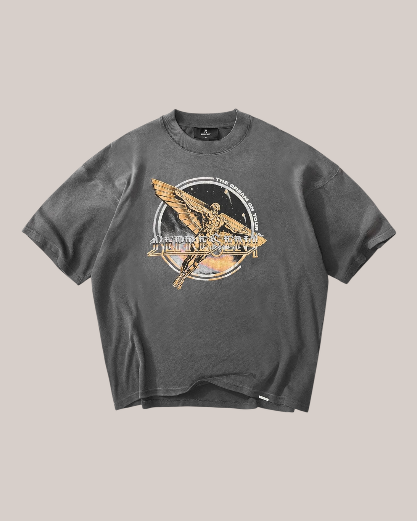 T-Shirt Golden Tour Sun Fade Grey MLM100823-46 Represent