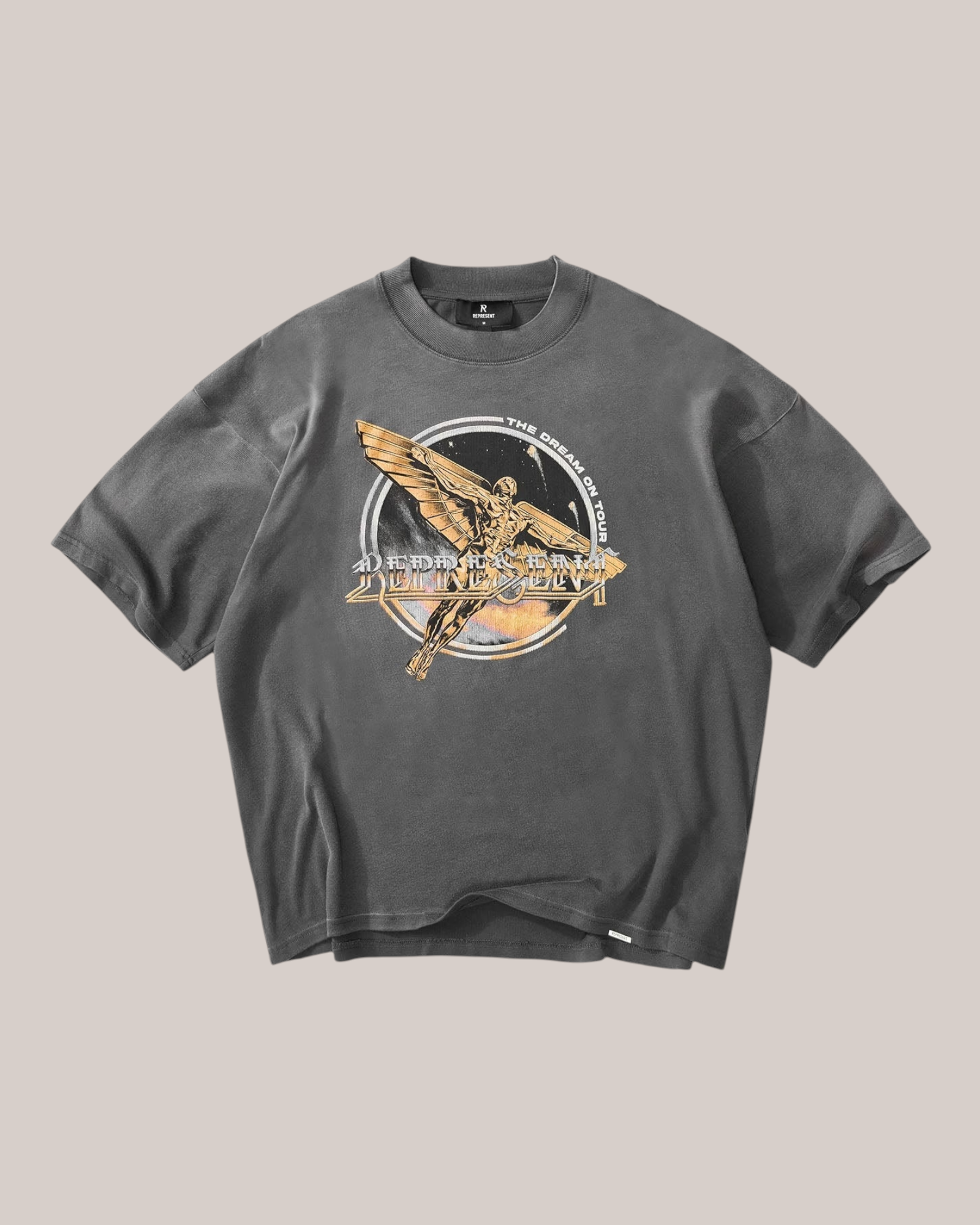 T-Shirt Golden Tour Sun Fade Grey MLM100823-46 Represent