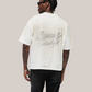 T-Shirt British Cowboy Washed Ecru MLM100592-30 Represent