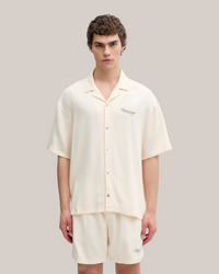 Camicia Maniche Corte Owners Club Script Antique White OCM100067-31 Represent