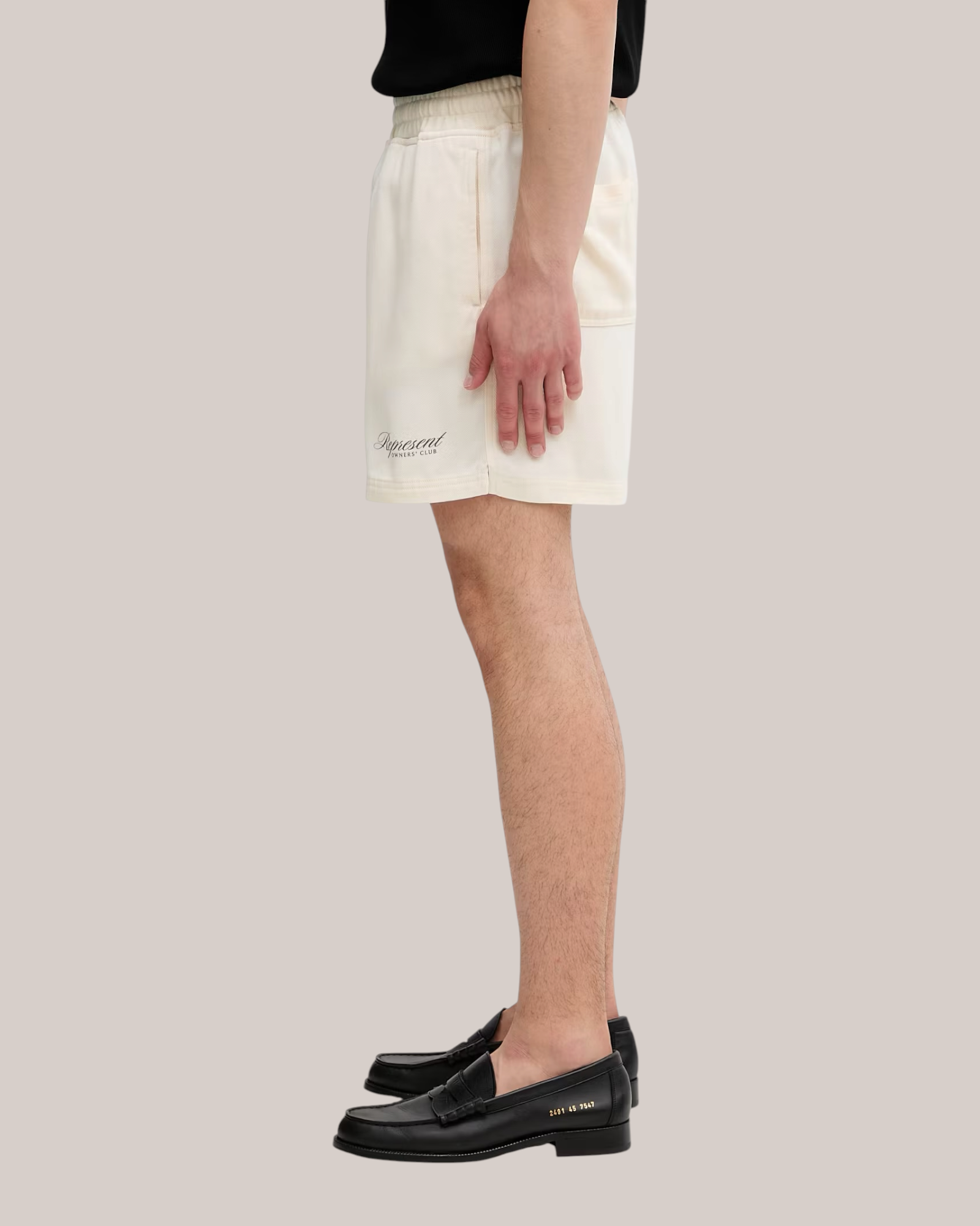 Short Owners Club Script Antique White OCM100066-31 Represent