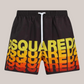Costume Da Bagno Uomo Logo Layared Nero D7B626710-154 Dsquared2