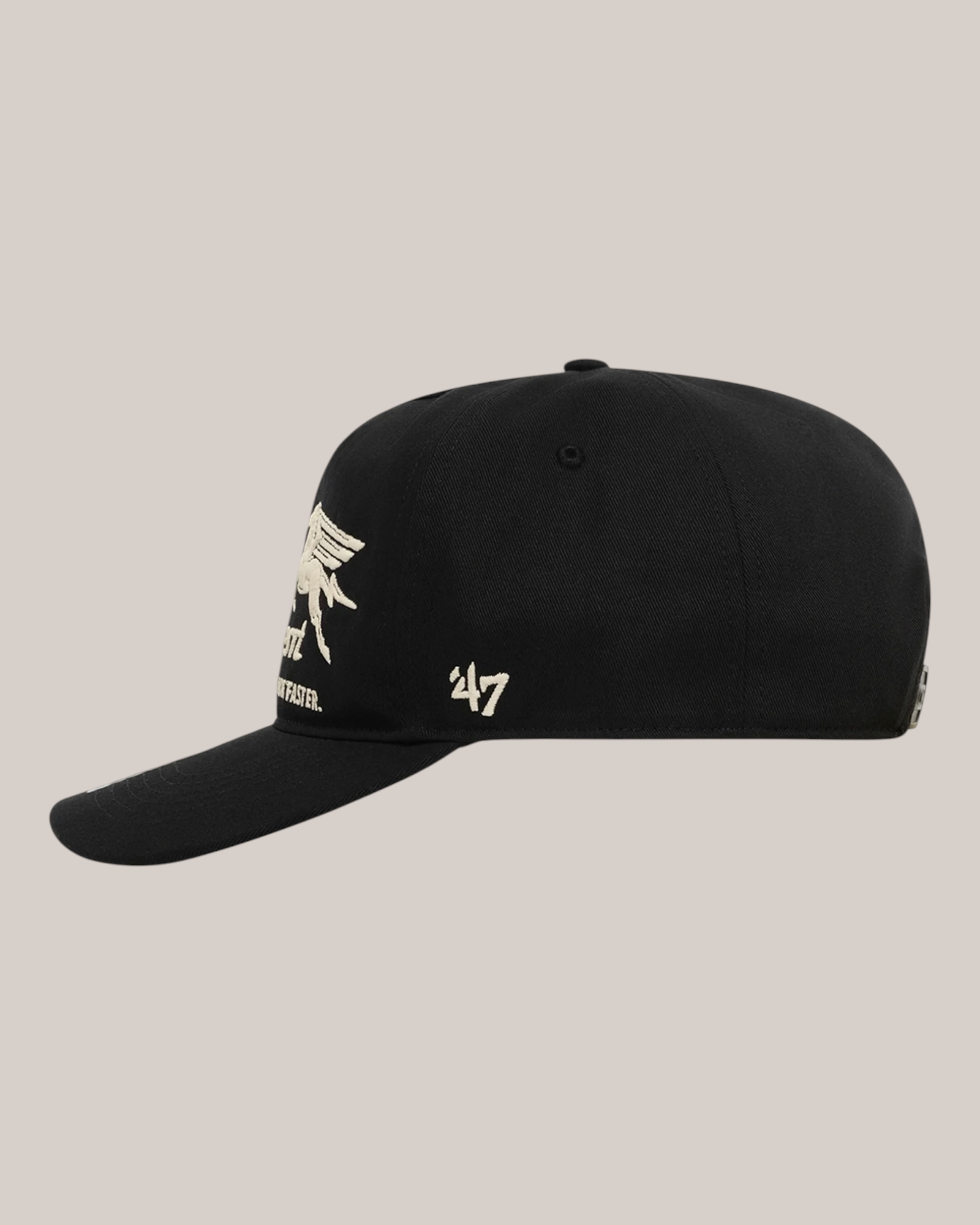 Cappello Con Visiera Dritta Pegasus Nothing Tougher x 47 Nero MLM100643-001 Represent