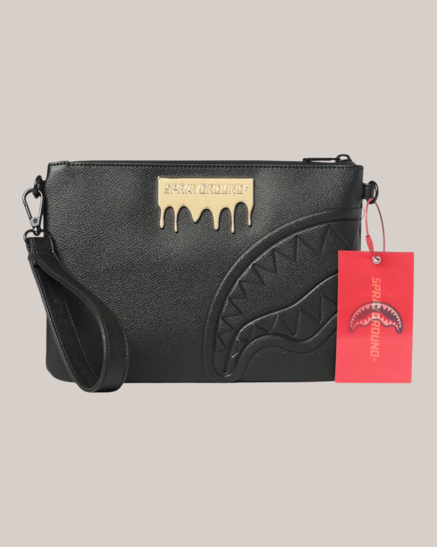 Pochette Gold Brick Logo Nero 910B9044NSZ Spraygroung