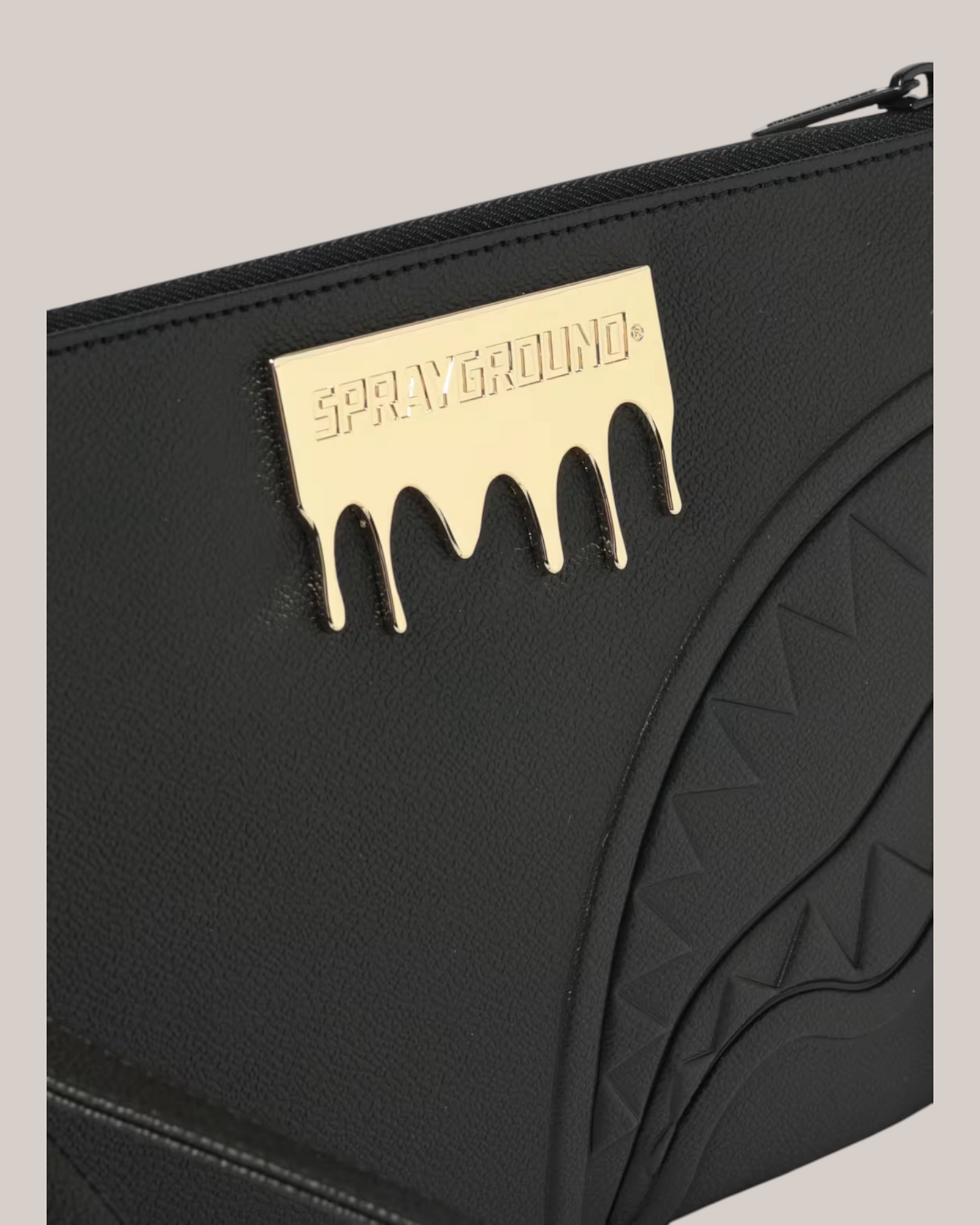Pochette Gold Brick Logo Nero 910B9044NSZ Spraygroung
