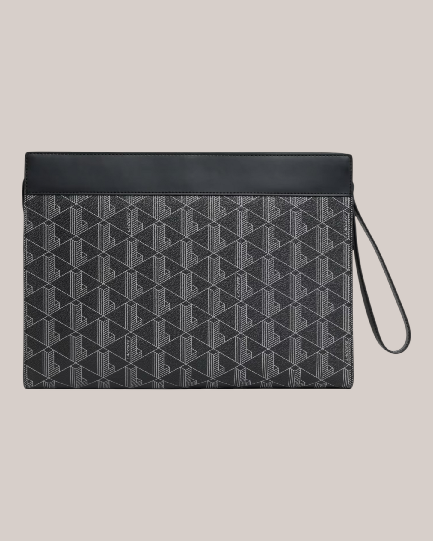 Pochette Grande The Blend Monogram Noir NH5065LX Lacoste