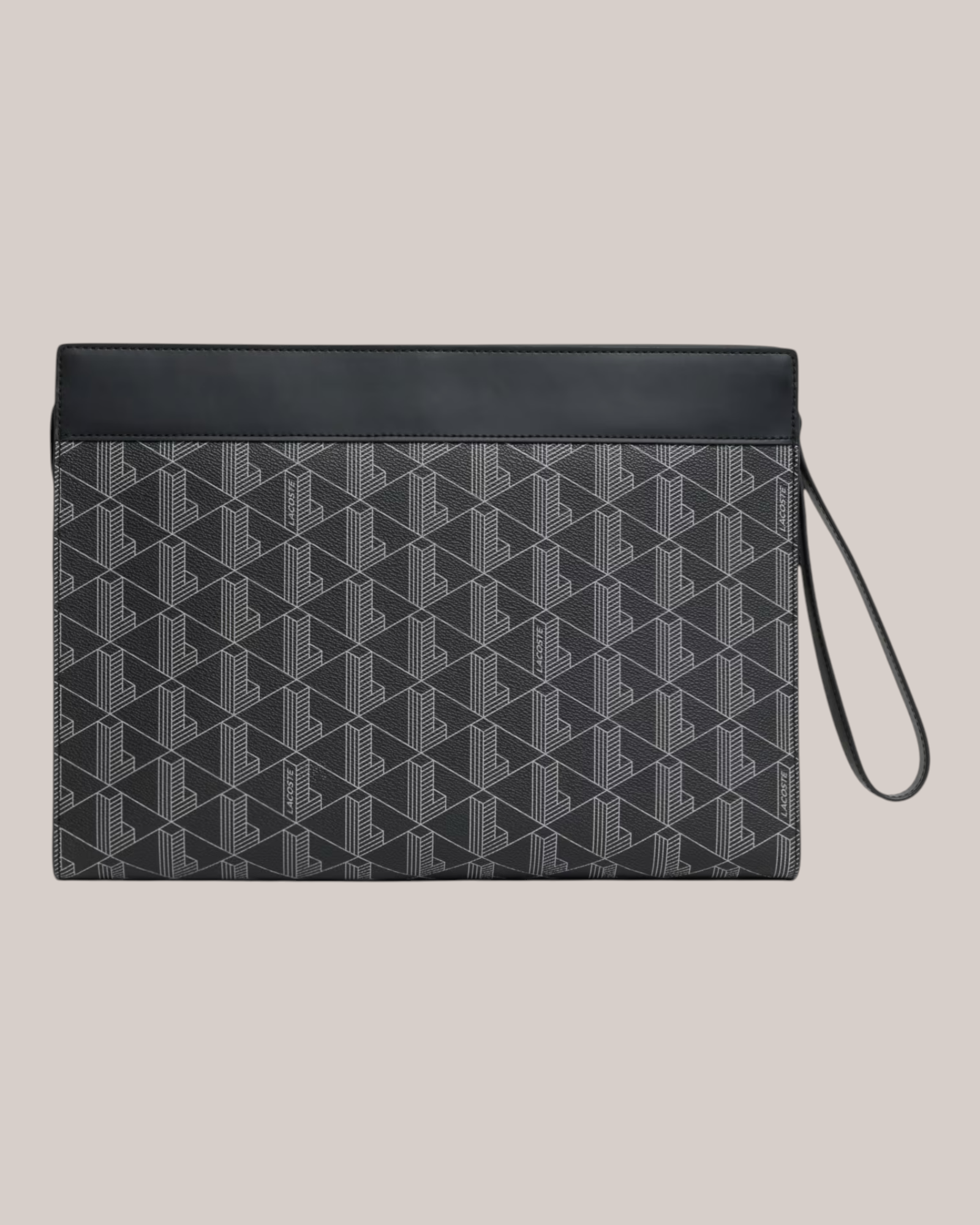 Pochette Grande The Blend Monogram Noir NH5065LX Lacoste