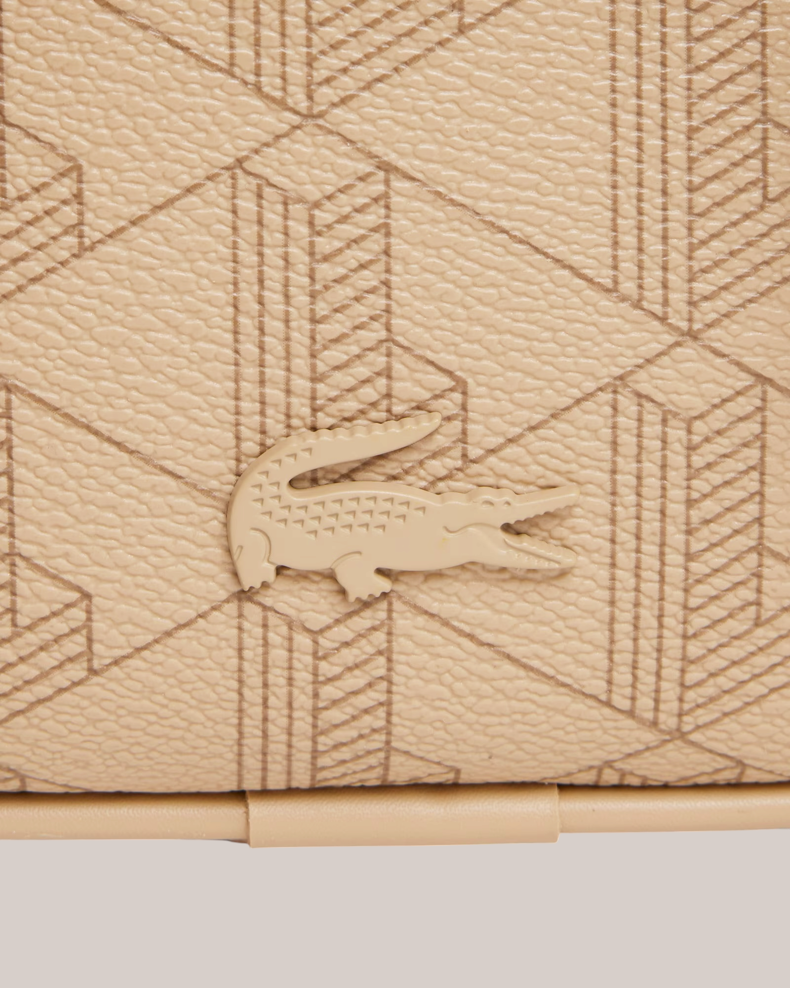 Borsa A Tracolla Con Patta e Clip The Blend Monogram Otter NH3787LX Lacoste