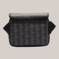 Borsa A Tracolla Con Patta e Clip The Blend Monogram Noir NH3787LX Lacoste