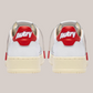 Sneakers In Pelle Medalist Low AULM-TB03 Bianca e Spicy Orange Autry