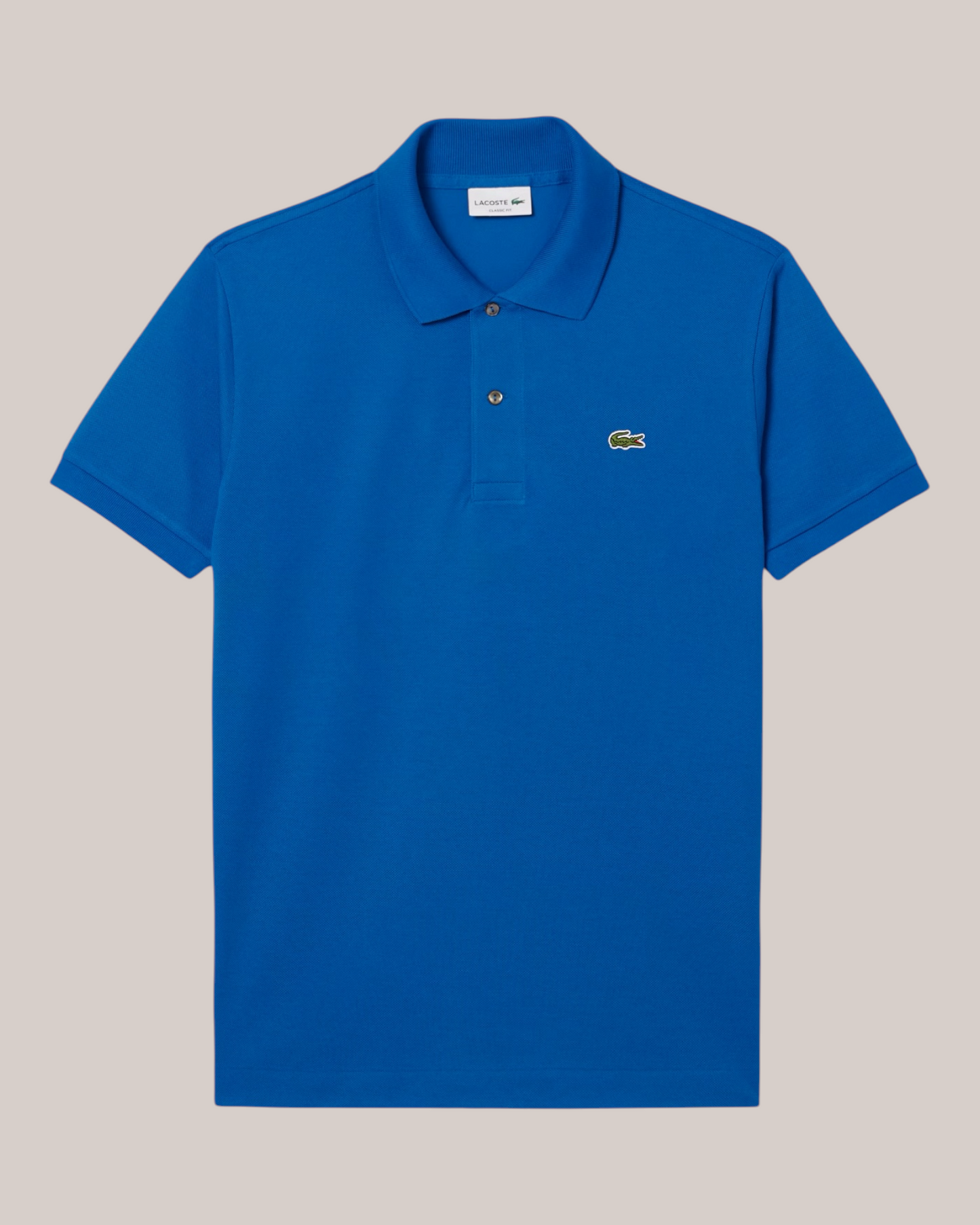 Polo Classic Fit Blue In Piquet L1212-00-3D3 Lacoste