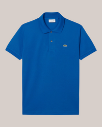 Polo Classic Fit Blue In Piquet L1212-00-3D3 Lacoste