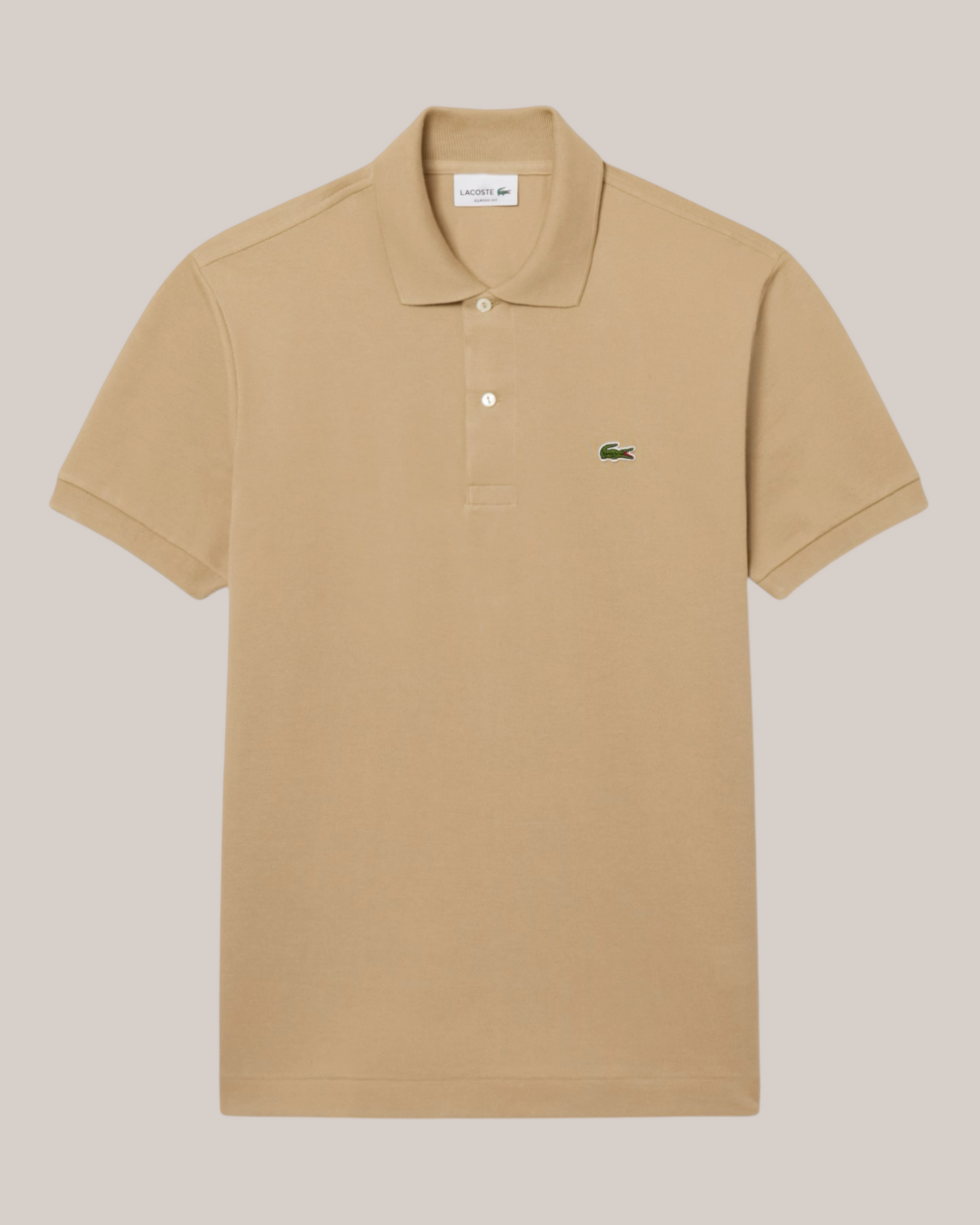 Polo Classic Fit Beige In Piquet L1212-00-02S Lacoste
