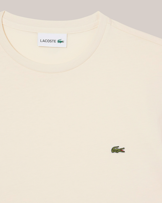 T-Shirt Regular Fit Pima Cotton Beige TH6709-00-056 Lacoste