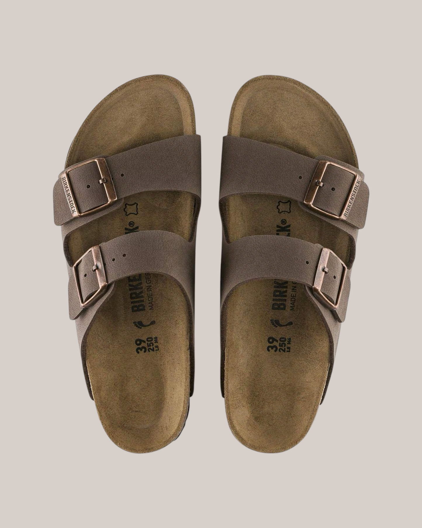Sandali Unisex Narrow Fit Birko-Flor Nubuck Mocca 0151183 Birkenstock