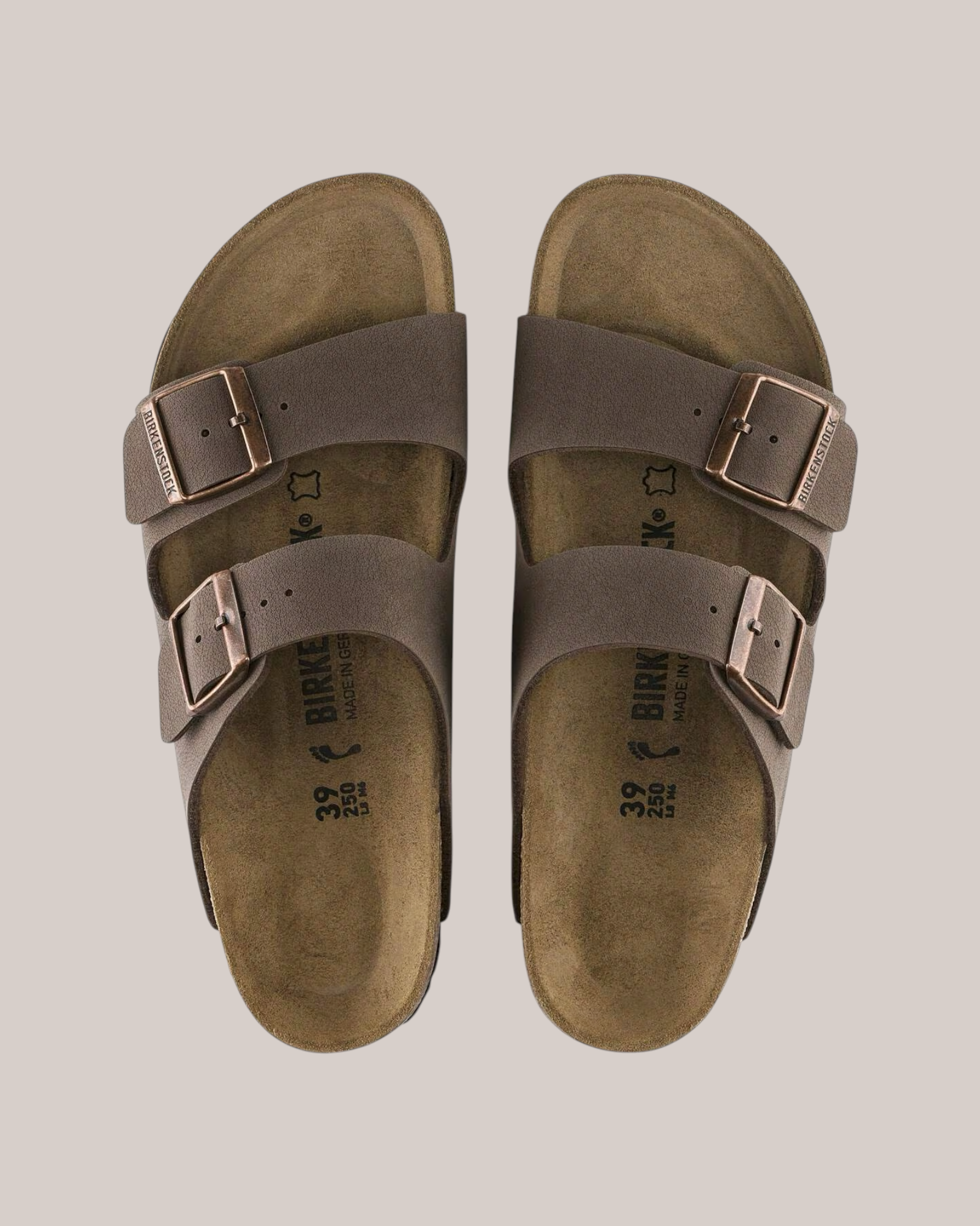 Sandali Unisex Narrow Fit Birko-Flor Nubuck Mocca 0151183 Birkenstock