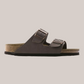 Sandali Unisex Narrow Fit Birko-Flor Nubuck Mocca 0151183 Birkenstock