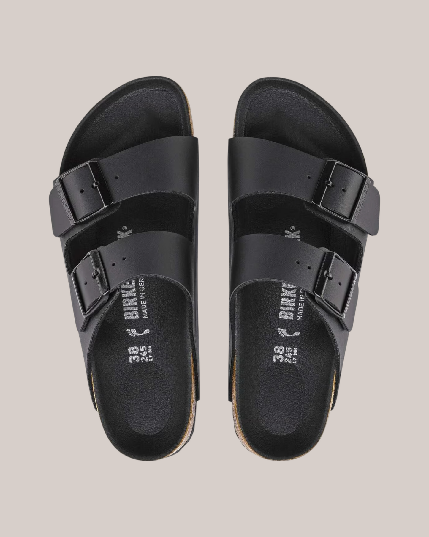 Sandali Unisex Narrow Fit Birko-Flor Triples Black 1019069 Birkenstock