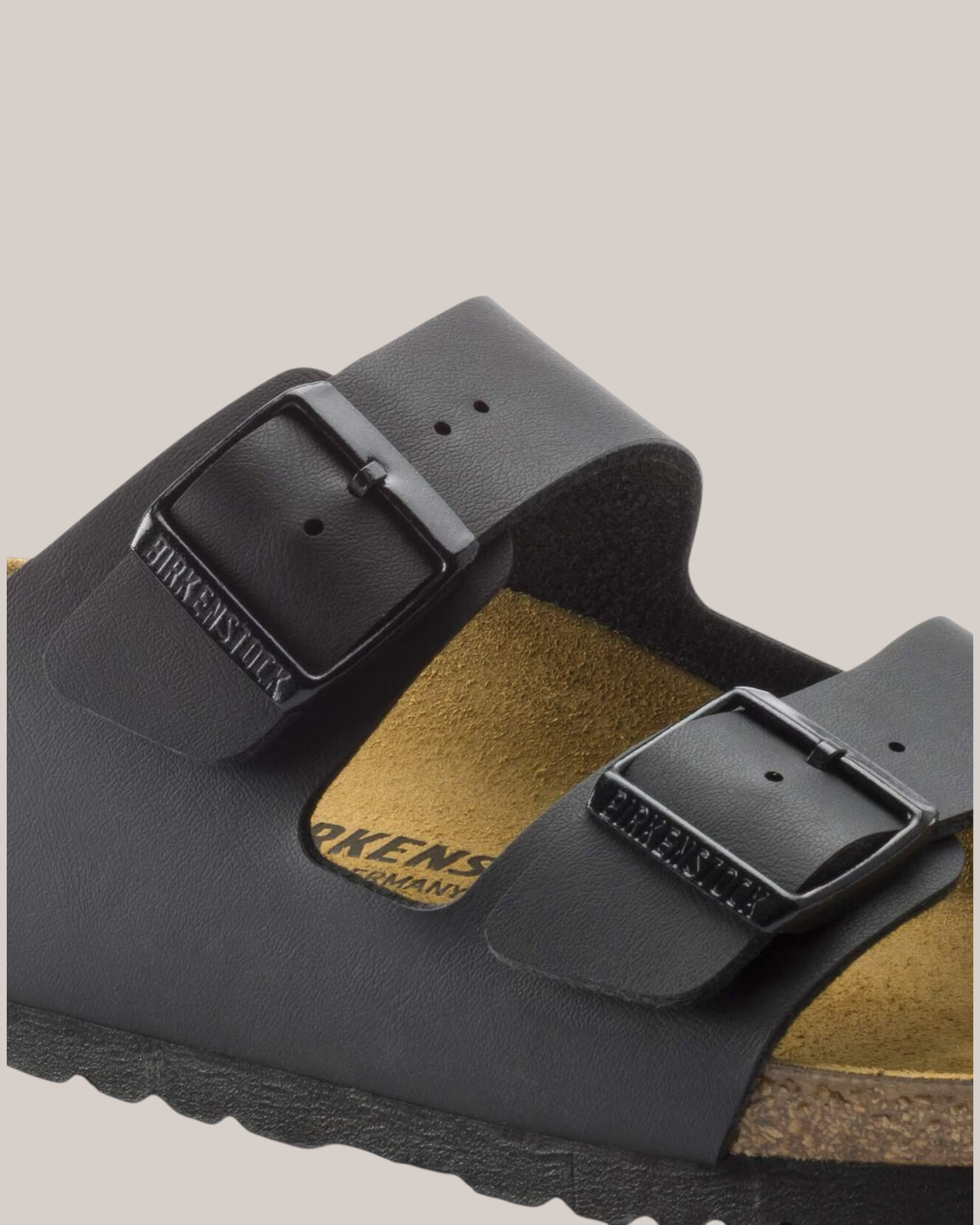 Sandali Arizona Unisex Narrow Fit Birko-Flor Nero 0051793 Birkenstock