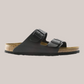 Sandali Arizona Unisex Narrow Fit Birko-Flor Nero 0051793 Birkenstock
