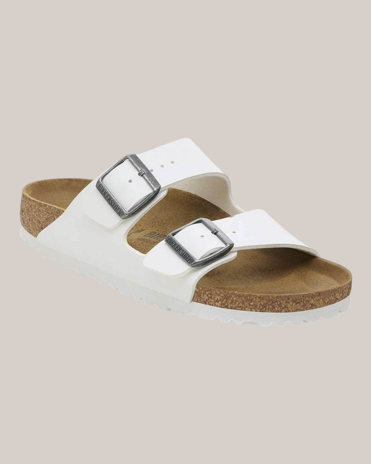 Sandali Arizona Donna Narrow Fit Birko-Flor Bianco 0552683 Birkenstock
