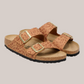 Sandali Arizona Donna Narrow Fit Leo Pecan 1031926 Birkenstock