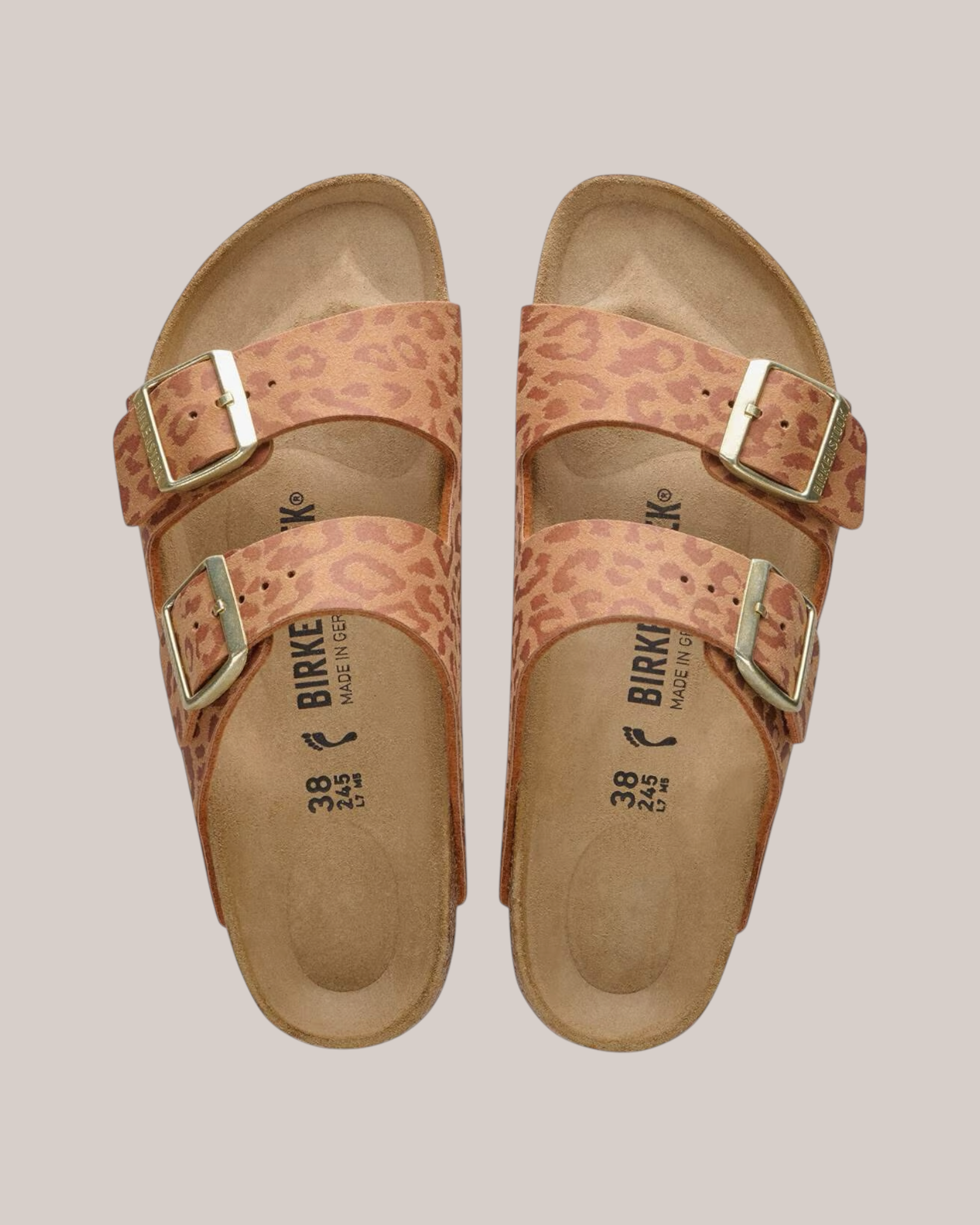 Sandali Arizona Donna Narrow Fit Leo Pecan 1031926 Birkenstock