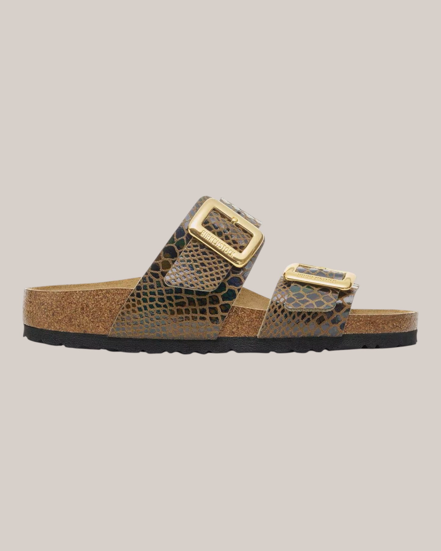 Sandali Sydney Donna Narrow Fit Shiny Snake Sage 1030888 Birkenstock