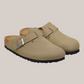 Sandali Boston Tex Nubuck Uomo Faded Khaki Syn 2.0 1033154 Birkenstock