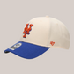 Cappello Con Visiera New York Mets Avorio/Blue MVPTT16WBV 47 Brand