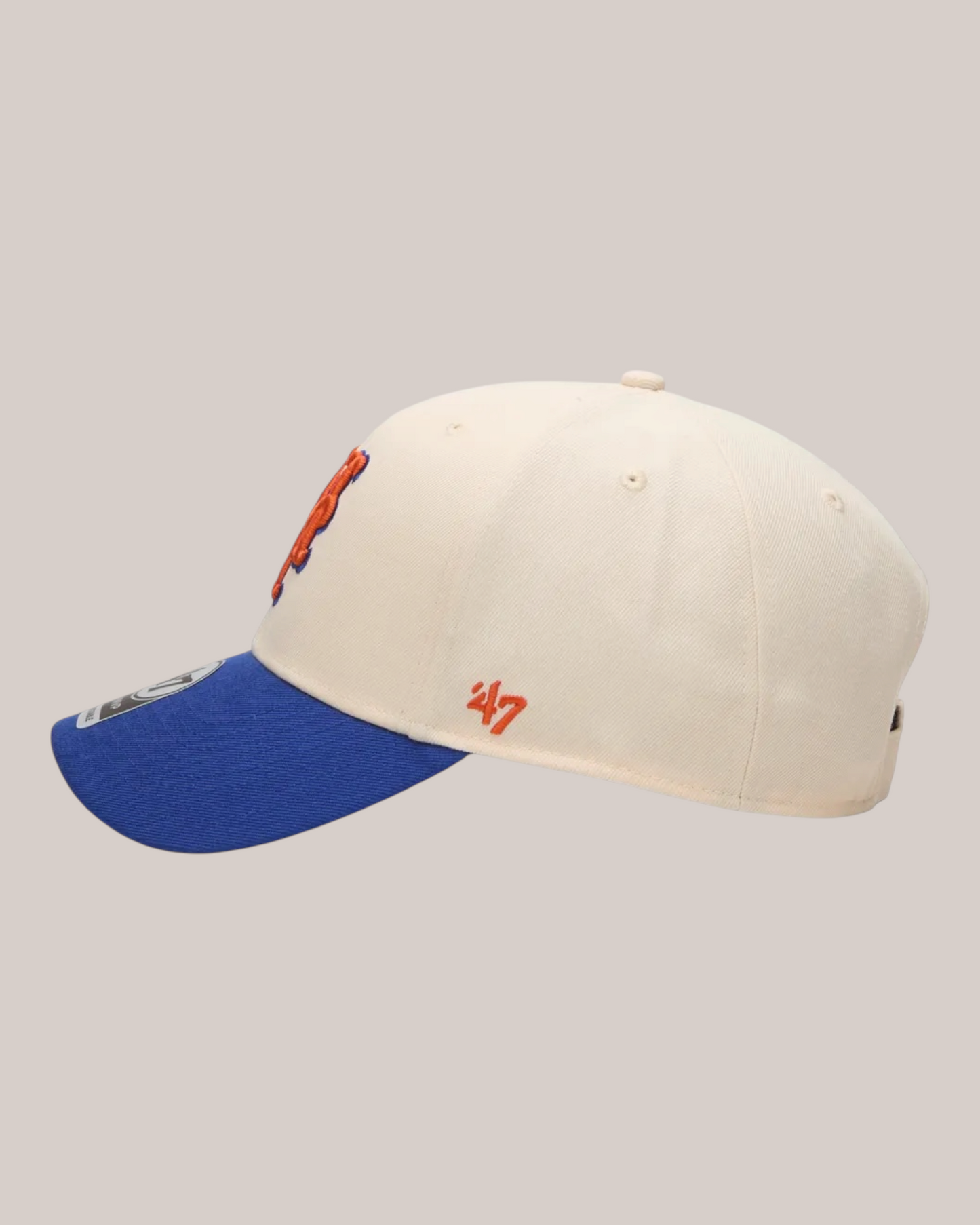 Cappello Con Visiera New York Mets Avorio/Blue MVPTT16WBV 47 Brand