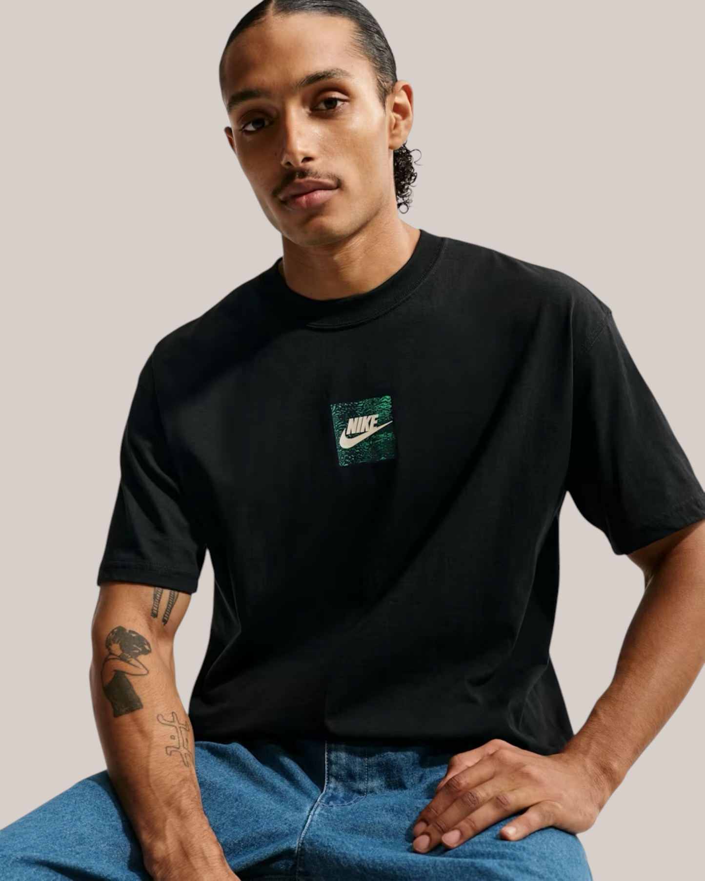T-Shirt Sportswear Unisex Big Swosh Nero Frost IR4958-010 Nike