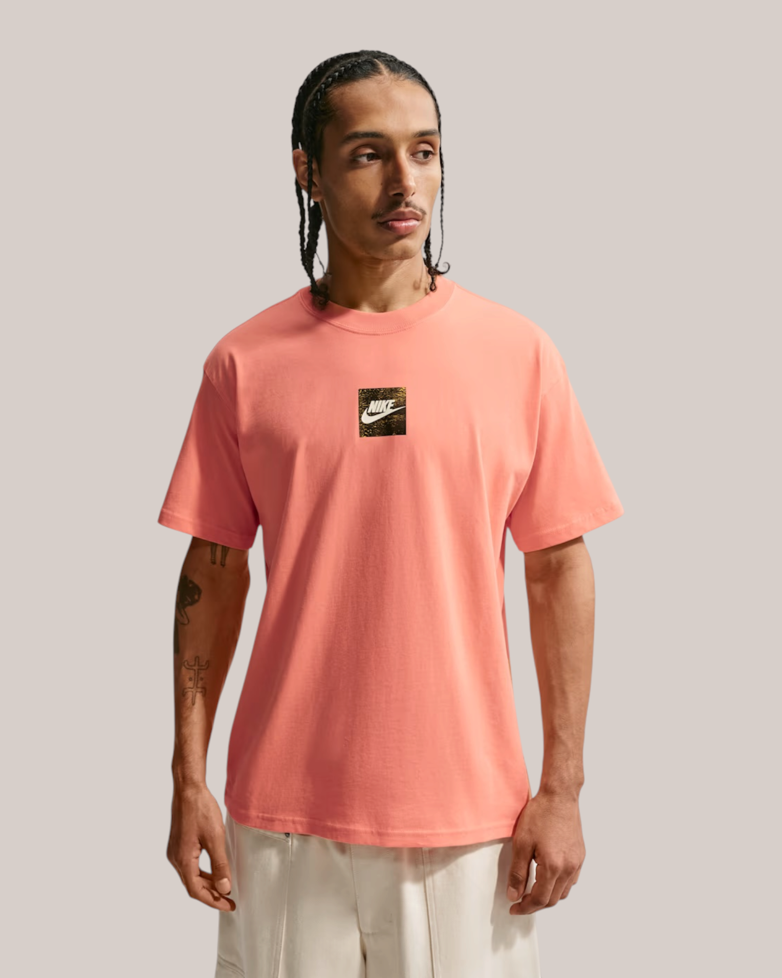 T-Shirt Sportswear Unisex Big Swosh Retro Orange Frost IR4958-835 Nike