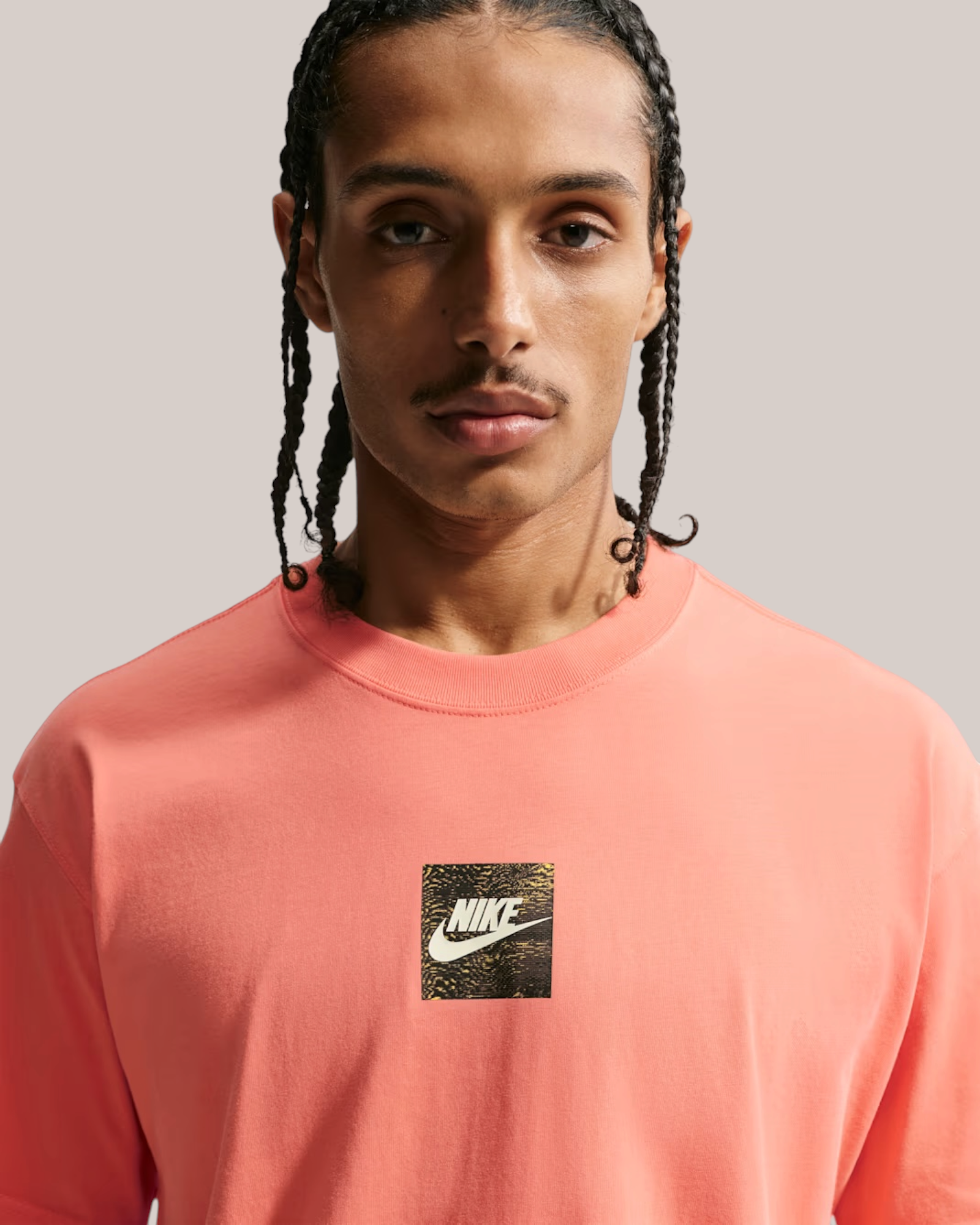 T-Shirt Sportswear Unisex Big Swosh Retro Orange Frost IR4958-835 Nike