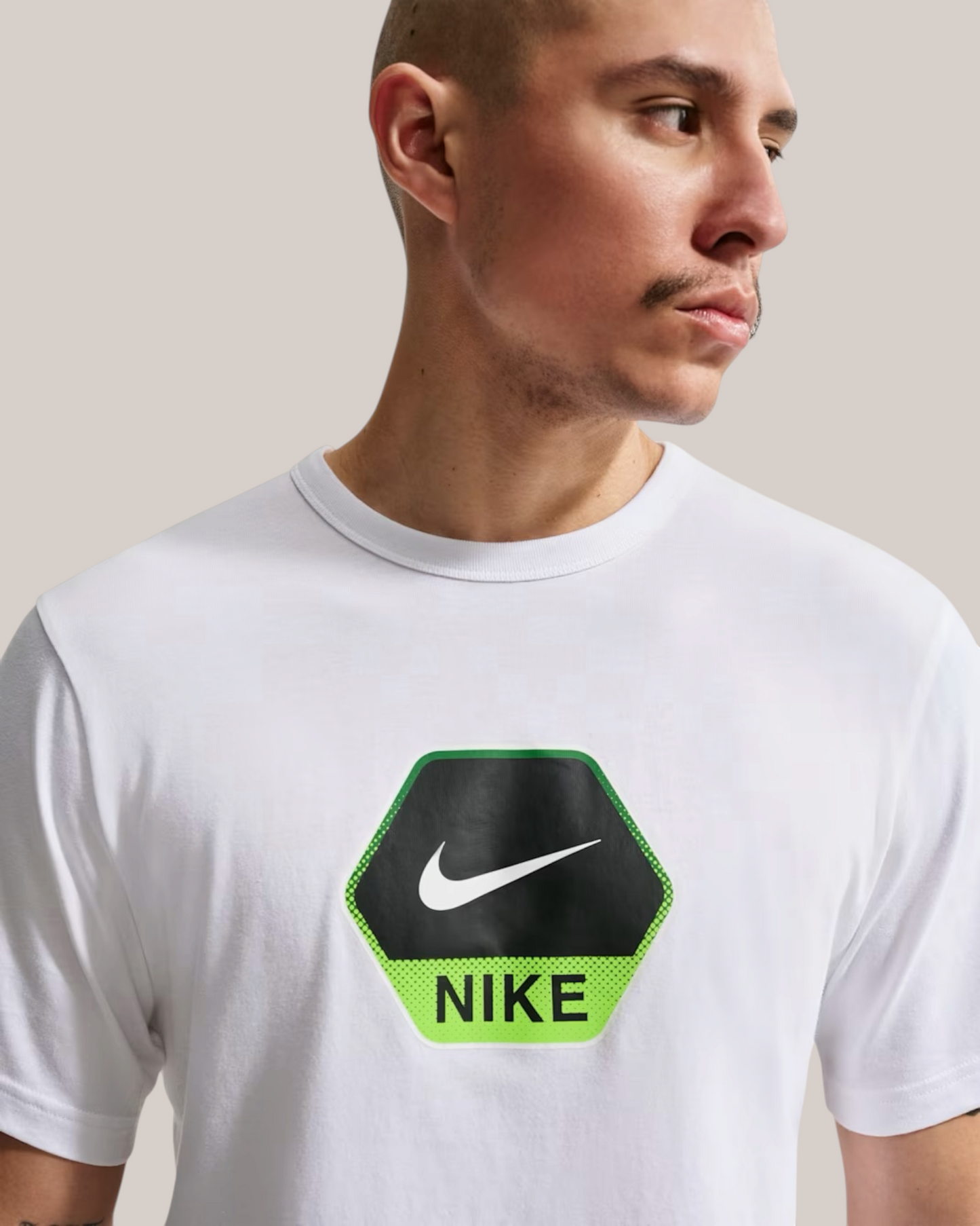 T-Shirt Sportswear Unisex Square Logo Bianca IQ0471-101 Nike