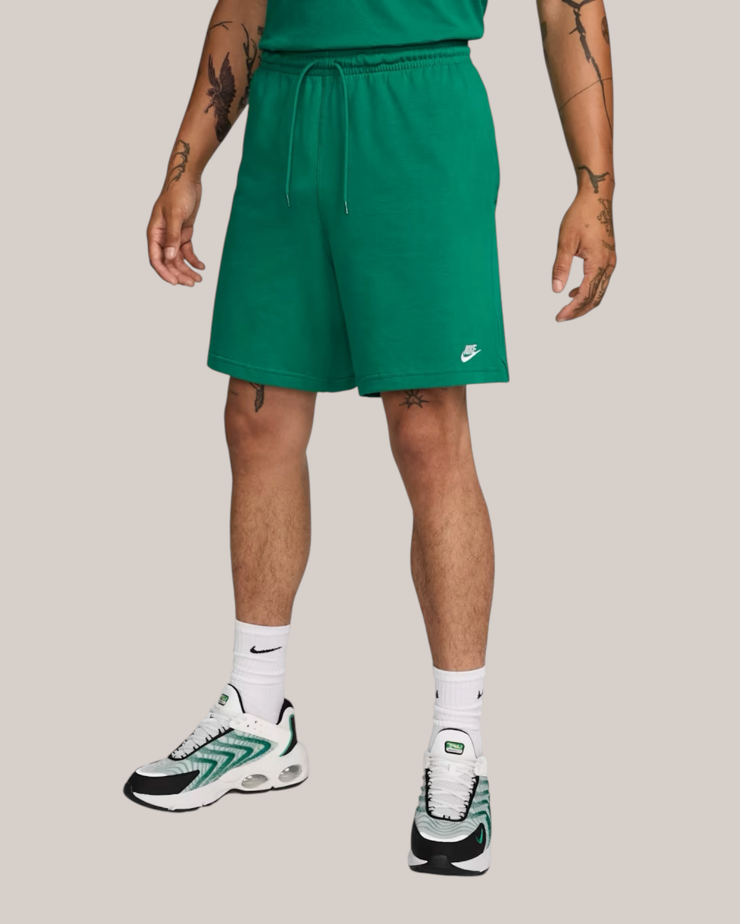 Short Garzato In French Terry Club Sportswear Malachite FQ4359-365 Nike