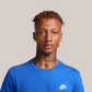 T-Shirt Sportswear Unisex Club Royal AR4997-480 Nike