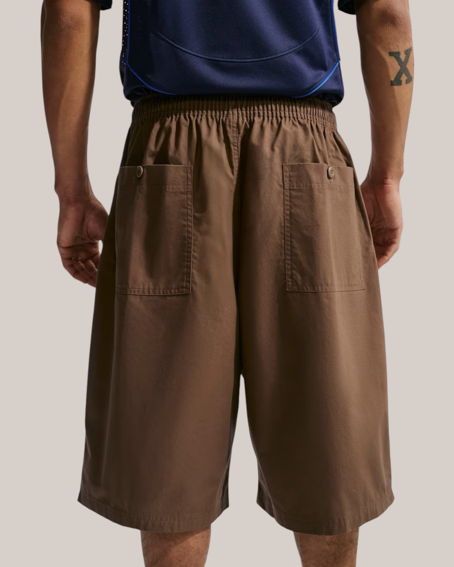 Short Oversize Club Men Marrone HJ2540-235