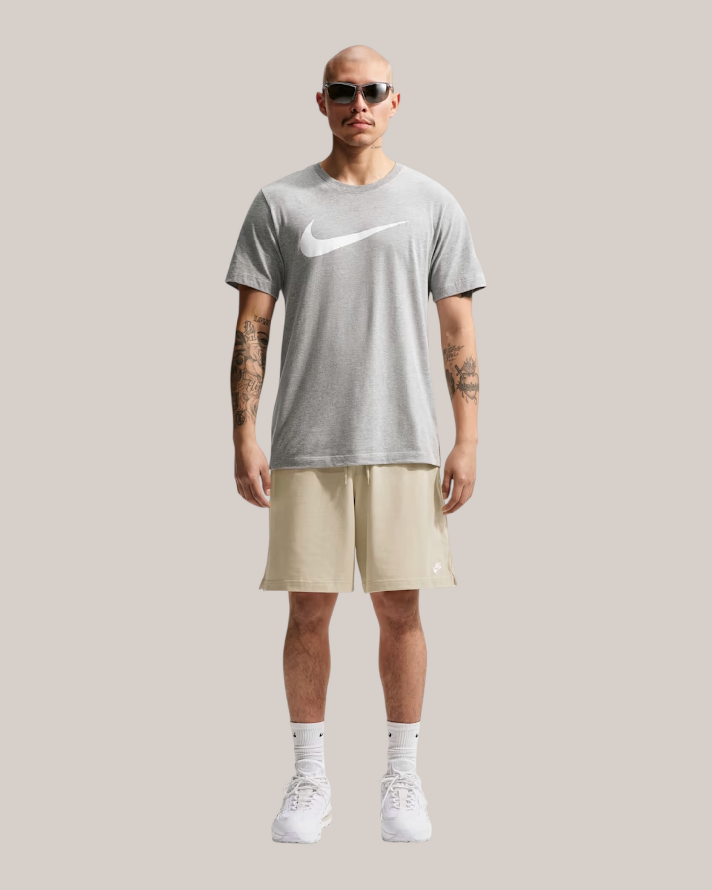 Short Garzato In French Terry Club Sportswear Light Khaki FQ4359-229 Nike
