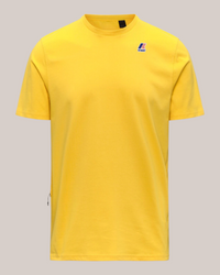 T-Shirt Slim Fit Leonide Gialla K7142 T05 K-Way