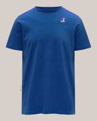 T-Shirt Slim Fit Leonide Blu Royal Marine K7142 063 K-Way