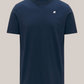 T-Shirt in Jersey Slim Fit Odom Blue Insignia K7125UW B67 K-Way