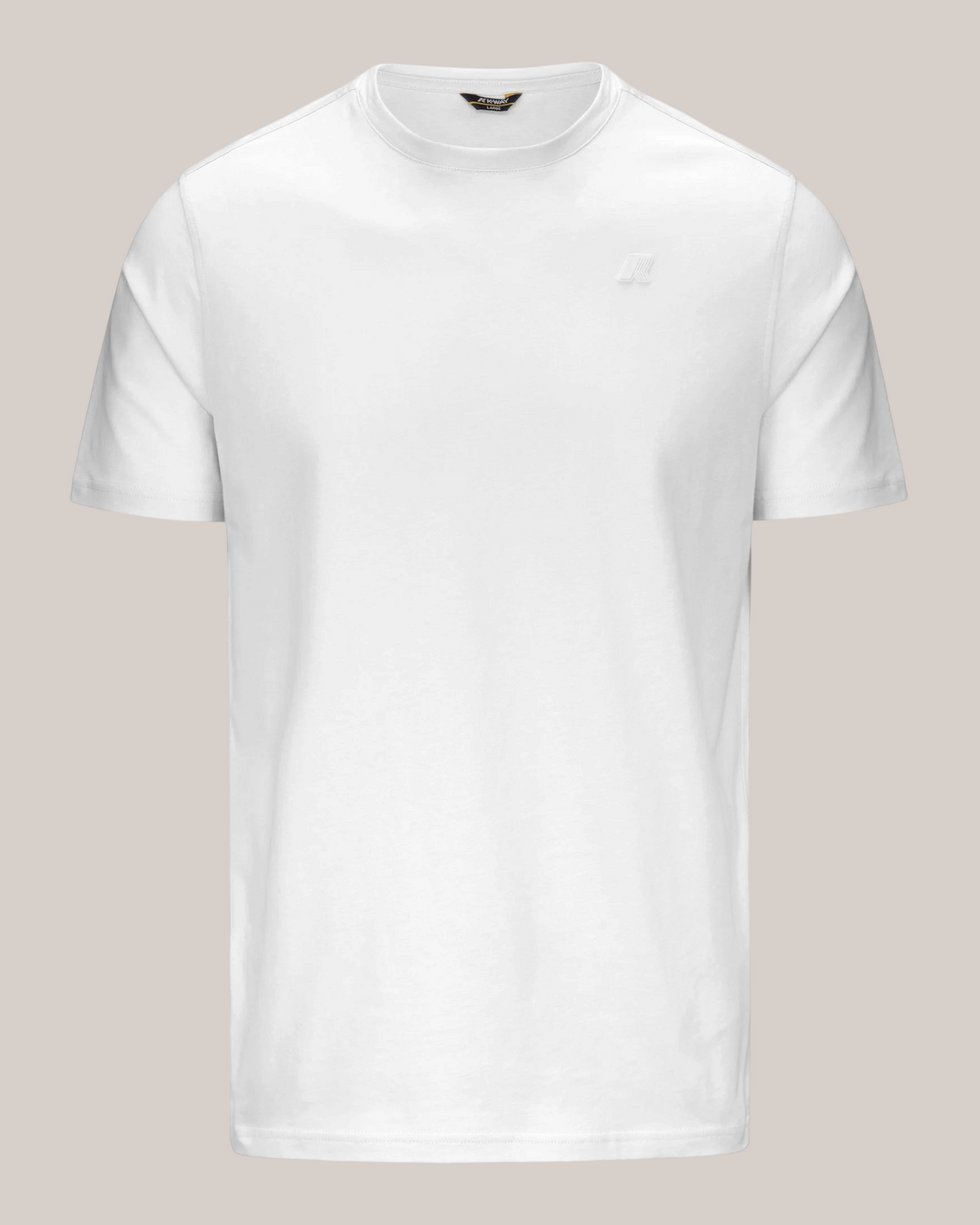 T-Shirt in Jersey Slim Fit Odom Bianco K7125UW 001 K-Way