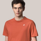 T-Shirt in Jersey Slim Fit Odom Orange Brownish K7125UW 896 K-Way