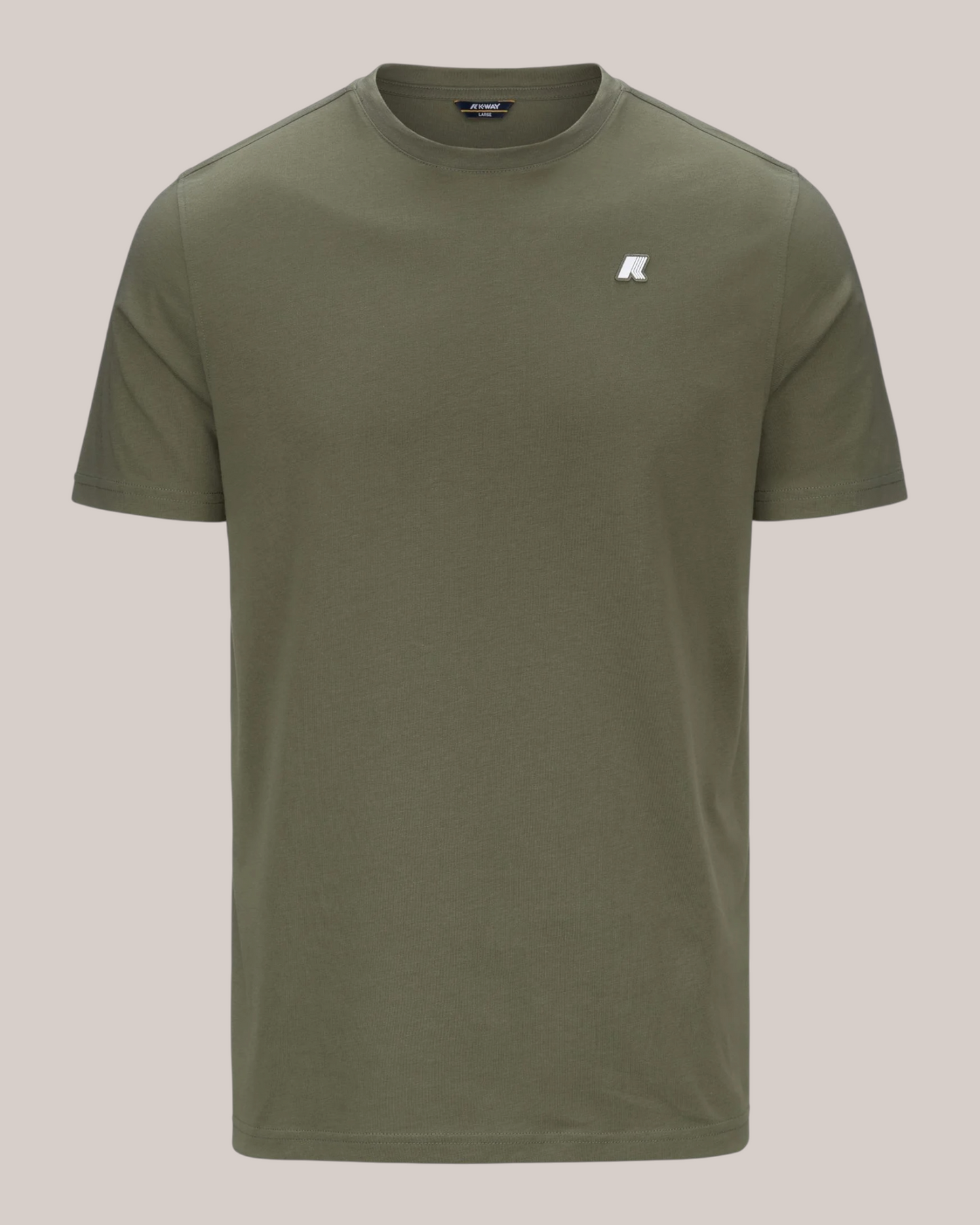 T-Shirt in Jersey Slim Fit Odom Green Lichen K7125UW V15 K-Way